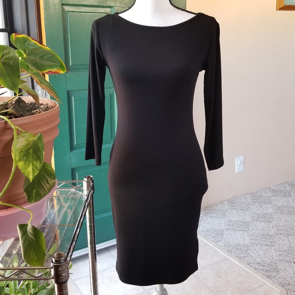 Sweater or Long Black dress